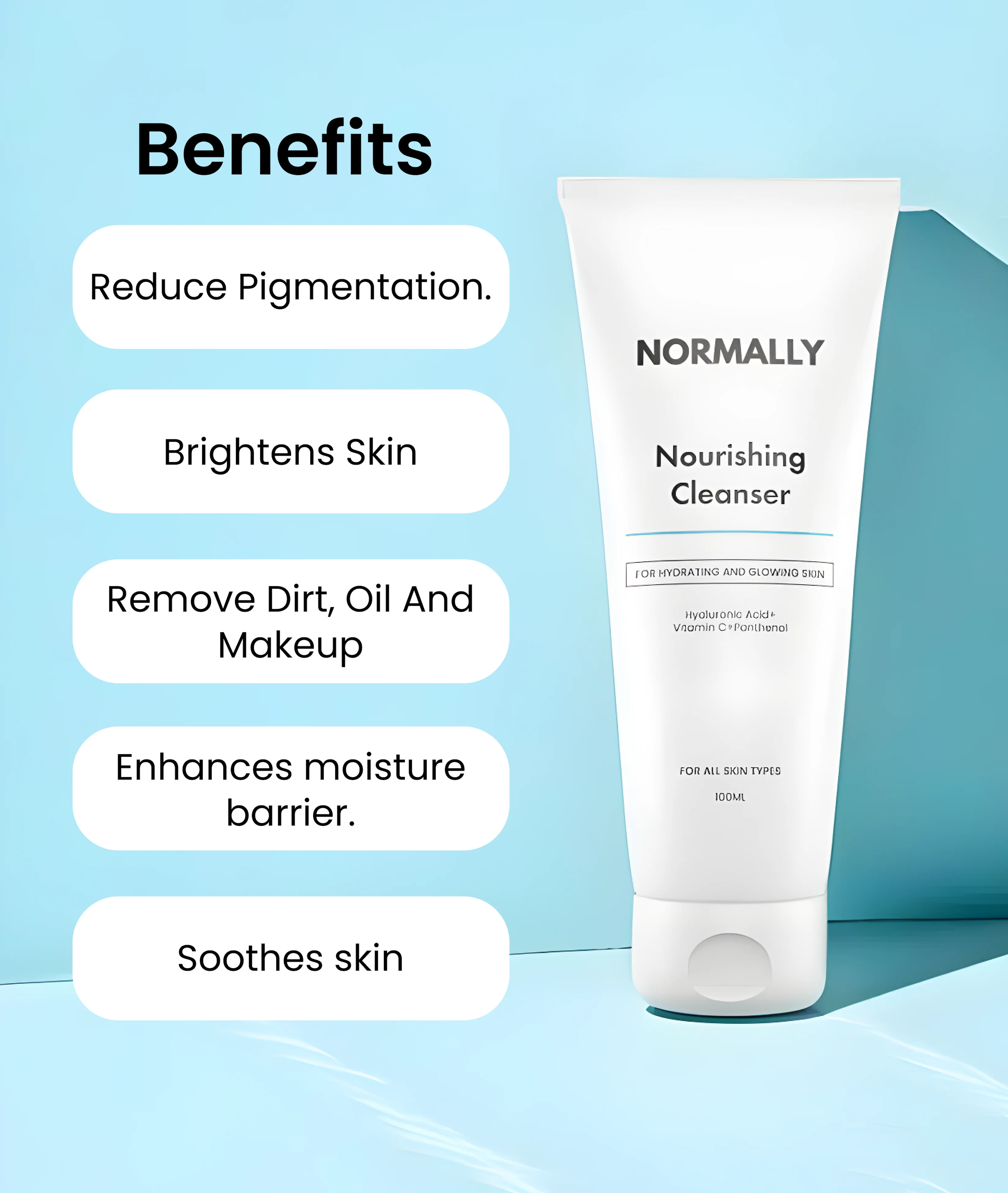 NORMALLY - Nourishing Cleanser 100ml - 2