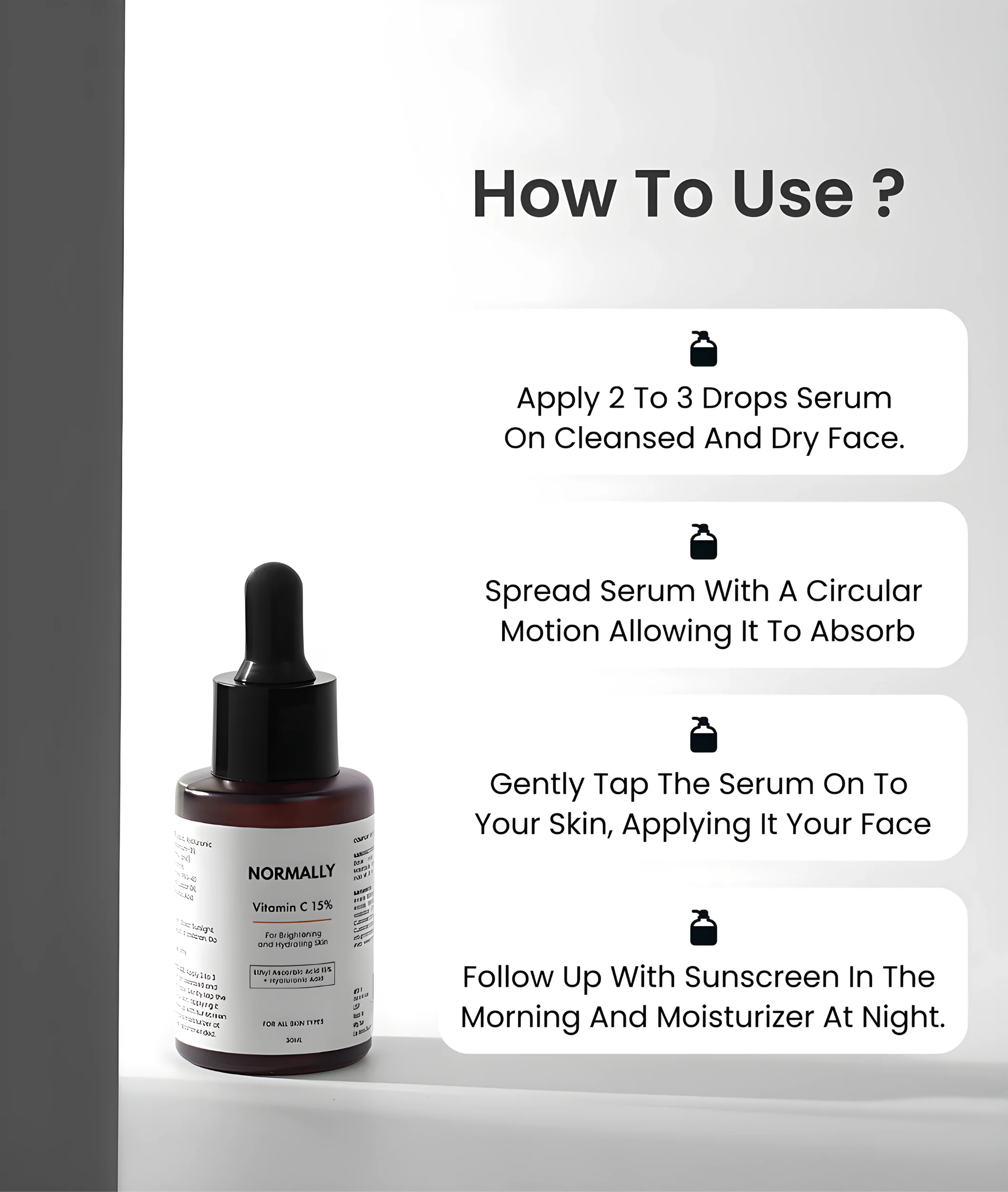 NORMALLY - 15% Vitamin C Serum 30ml - 5